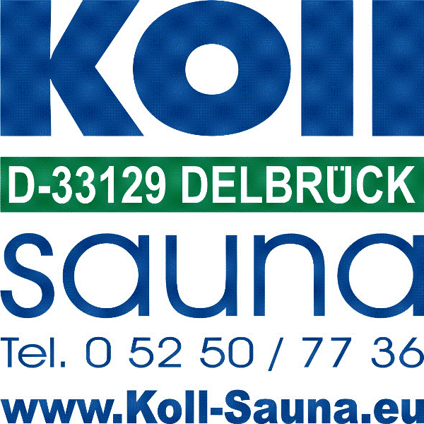 Koll Mini Sauna Logo München Berlin Delbrück Saunabau Saunahersteller